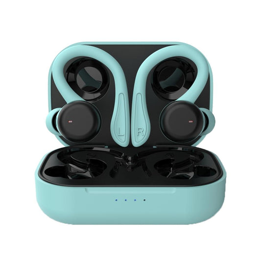 Waterproof T&G T40 TWS Bluetooth Earphones with Charging Box – Blue, Wireless In-Ear Earbuds for Music & Calls