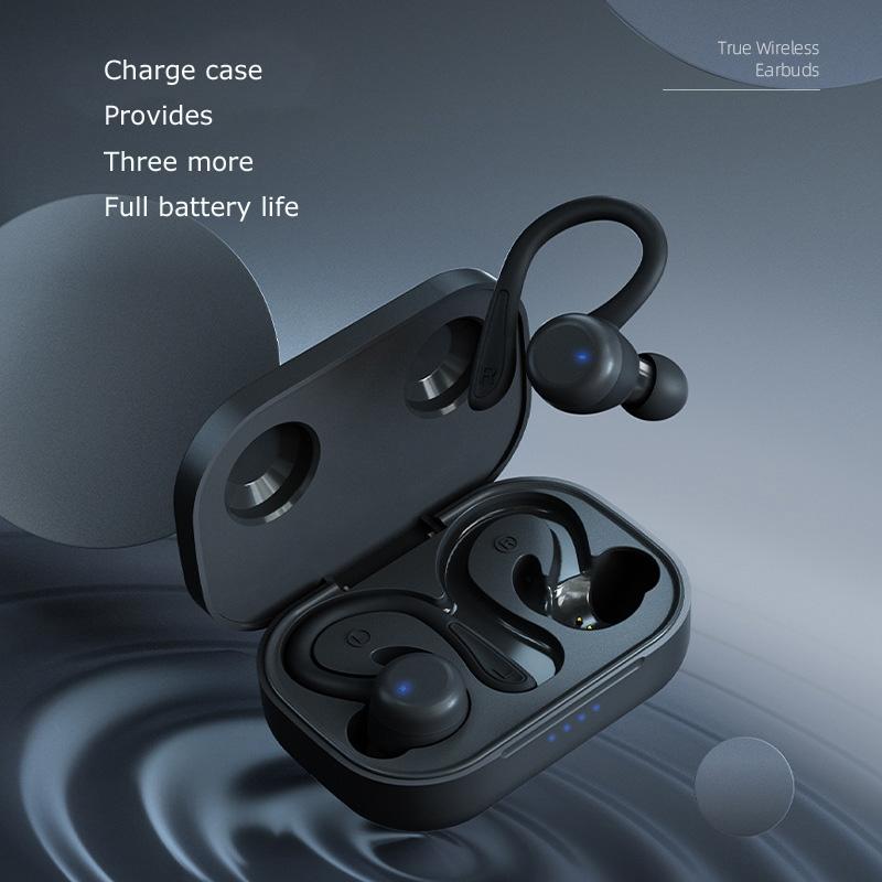 Waterproof T&G T40 TWS Bluetooth Earphones with Charging Box – Blue, Wireless In-Ear Earbuds for Music & Calls
