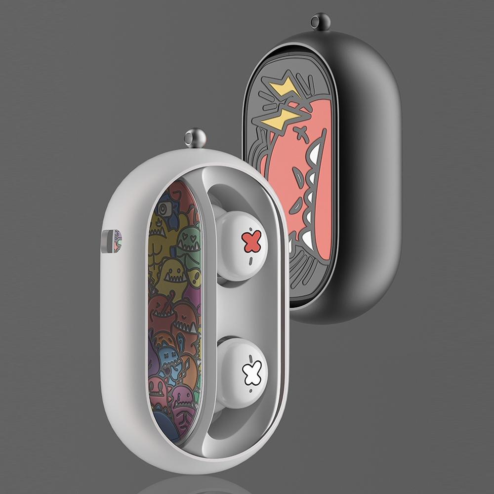 Wireless ANC Bluetooth Gaming Earbuds with Active Noise Cancellation & Low Latency – Black
