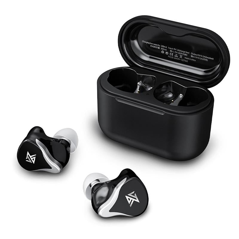 KZ Z3 Hybrid TWS Earphones – 1DD & 1BA Drivers, Bluetooth 5.2, Wireless, Hi-Fi Sound, Low Latency – Black