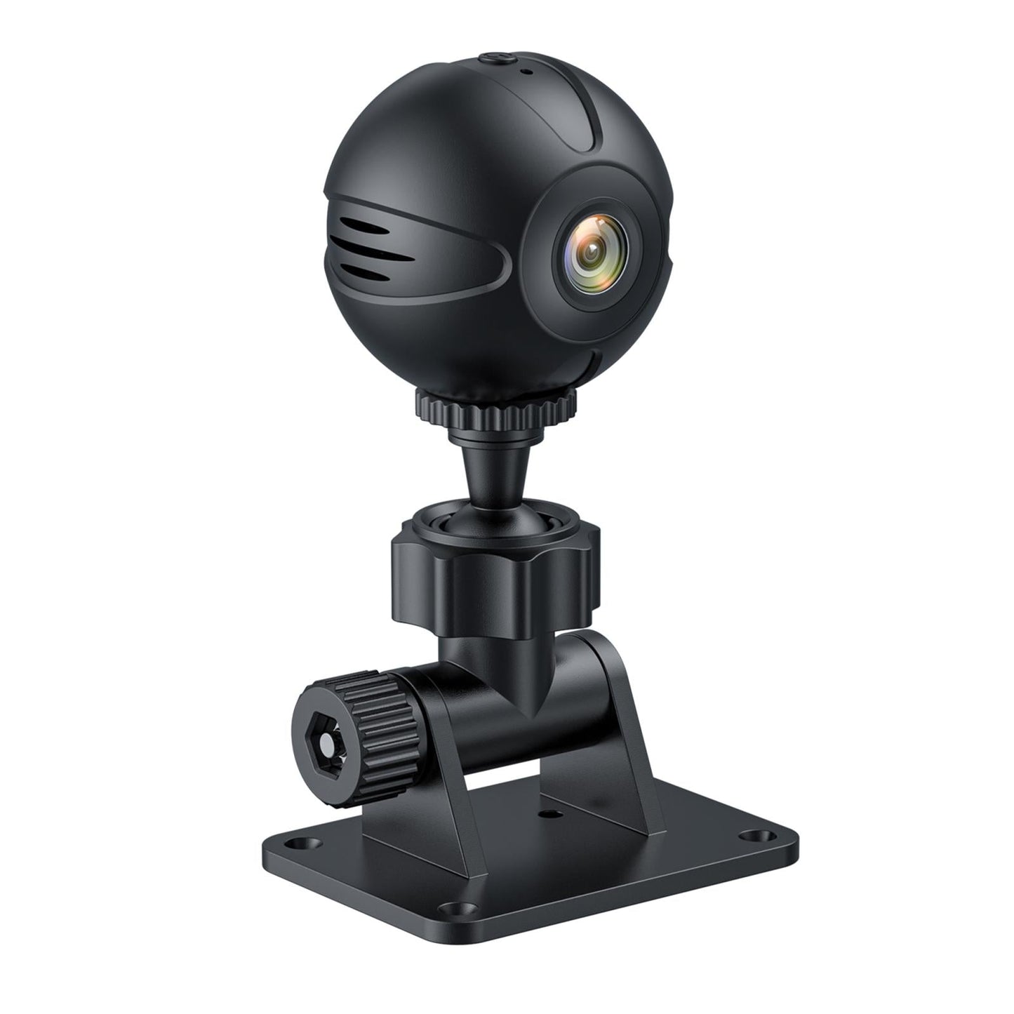 Mini WiFi IP Security Camera – Night Vision, Motion Detection, Compact Design – Black