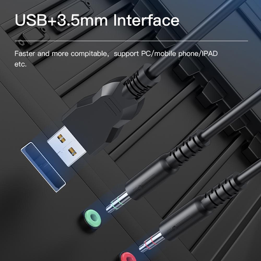 RGB Gaming Earphones with Head-Mounted Design – Wired, Noise Cancelling Mic, Comfortable Fit