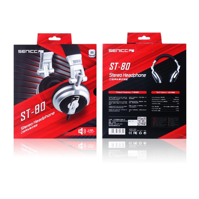 High-Fidelity Headset with Spring Line – Silver, Premium Sound & Comfortable Fit