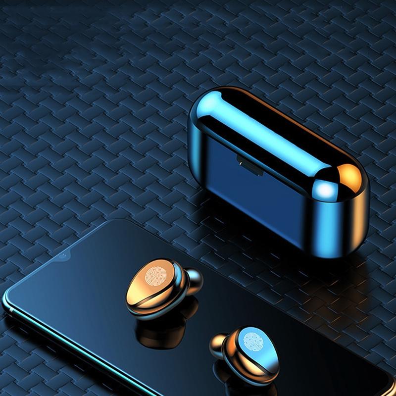 Wireless In-Ear Bluetooth Headset with Noise Reduction & Long Battery Life – Black, for Clear Calls & Music