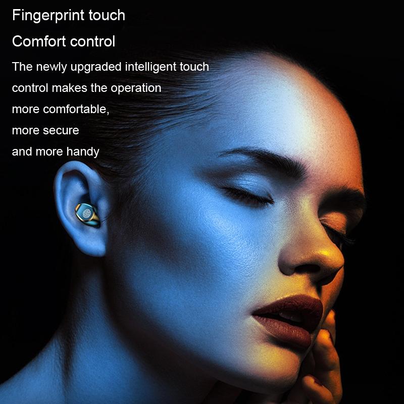Wireless In-Ear Bluetooth Headset with Noise Reduction & Long Battery Life – Black, for Clear Calls & Music