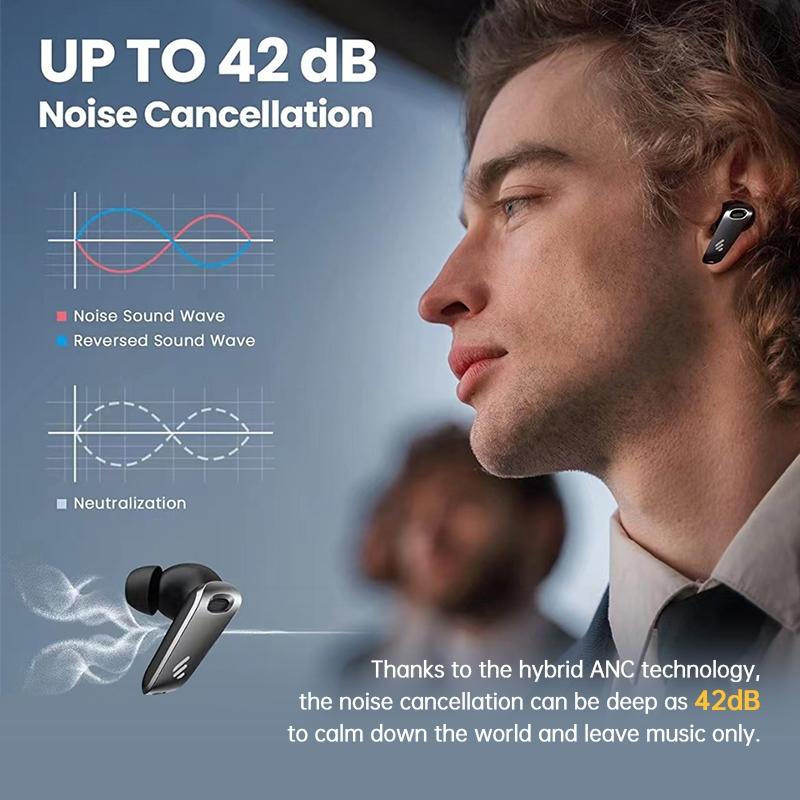 NeoBuds Pro TWS Wireless Earphones – Noise Reduction, Hi-Res Audio, Low Latency, Bluetooth 5.2 – Black