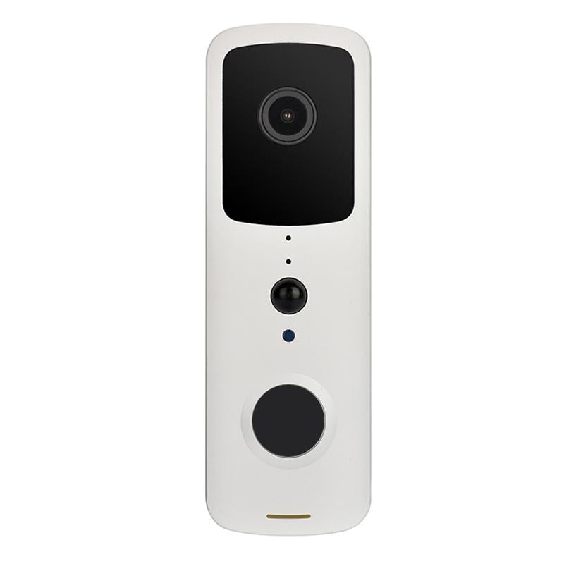 Smart WiFi Video Doorbell – Two-Way Intercom, Night Vision, Motion Detection – Black