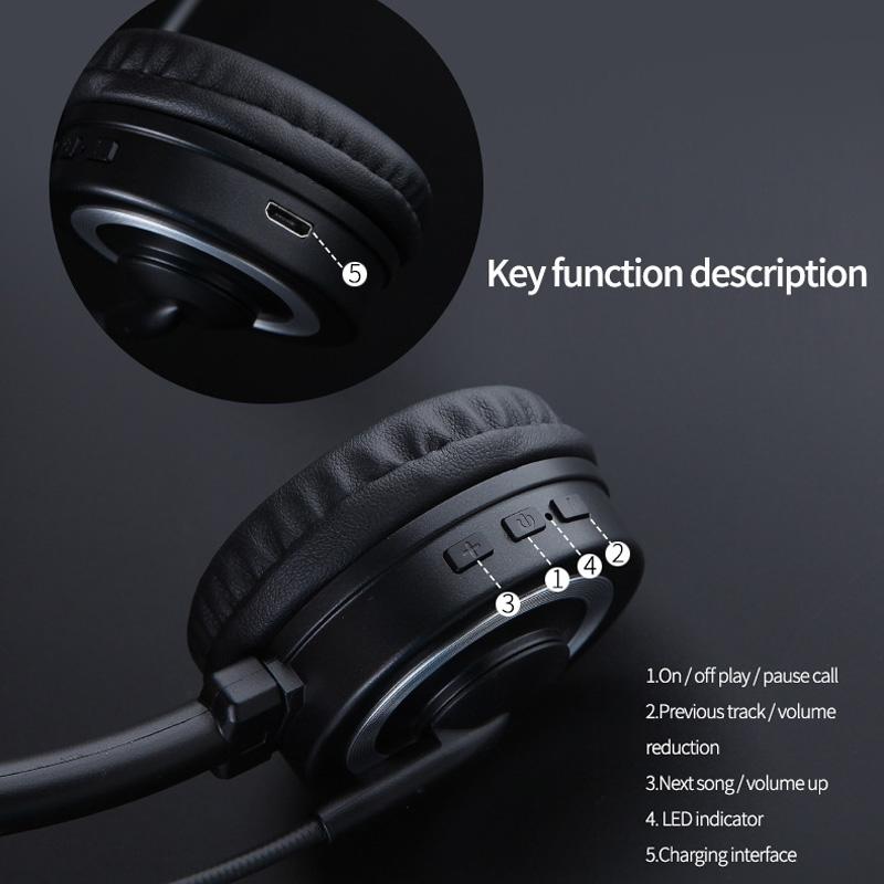 Unilateral Bluetooth Business Headset – Black, Wireless, Noise Cancelling Mic, Comfortable Design