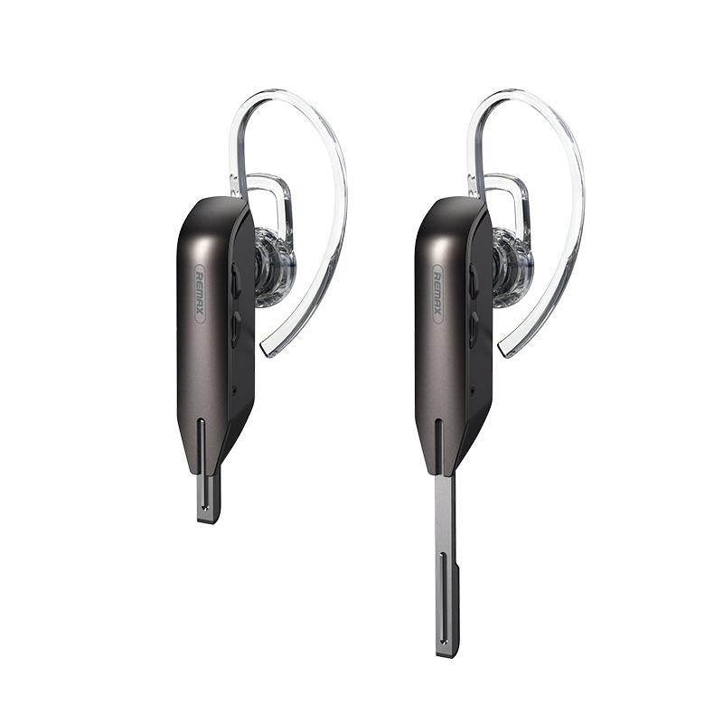 Wireless Metal Bluetooth Earphone – Noise Reduction, Clear Sound, Comfortable Fit – Black
