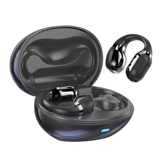 Symphony GS09S TWS Bluetooth Earphones – ZGA Air Conduction Wireless Headset (Black)