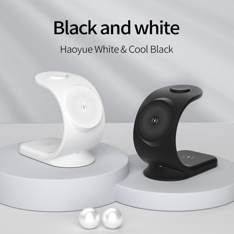 3-in-1 Magnetic Wireless Charger for Phone, Watch & AirPods | Fast Qi Charging Dock Stand