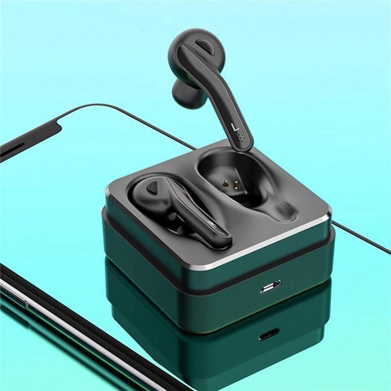 Mini Touch Control Wireless Earbuds with Charging Case – HiFi Bluetooth TWS Headphones – Black