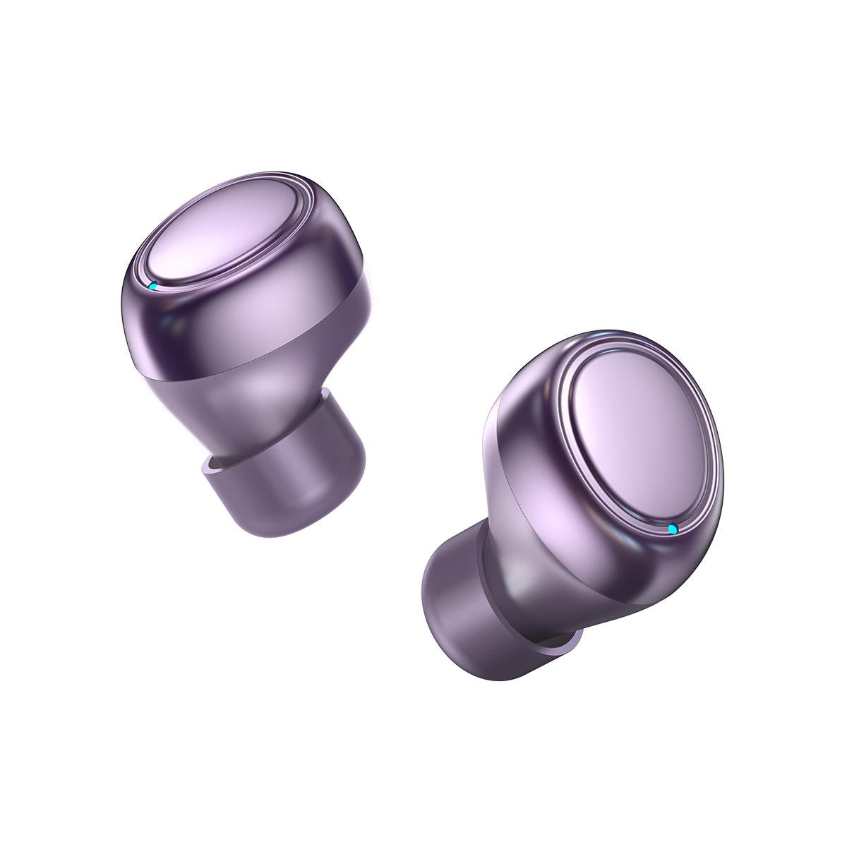 Jdots JR-DB1 Series True Wireless Bluetooth Earphones – Black, TWS In-Ear Earbuds with Mic for Music & Calls
