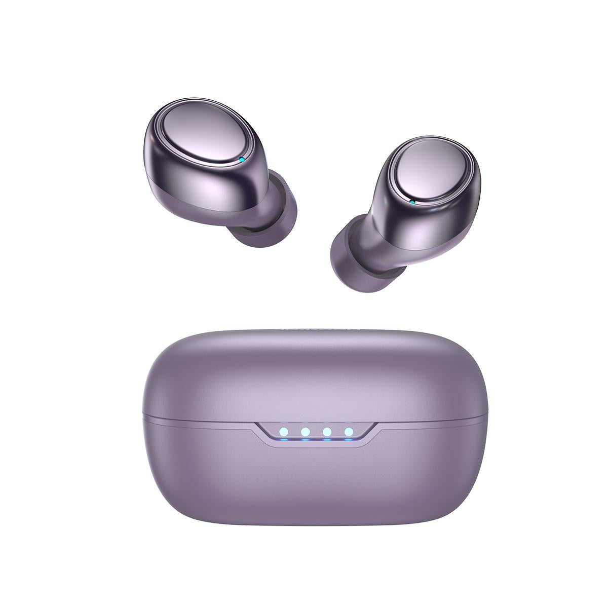 Jdots JR-DB1 Series True Wireless Bluetooth Earphones – Black, TWS In-Ear Earbuds with Mic for Music & Calls