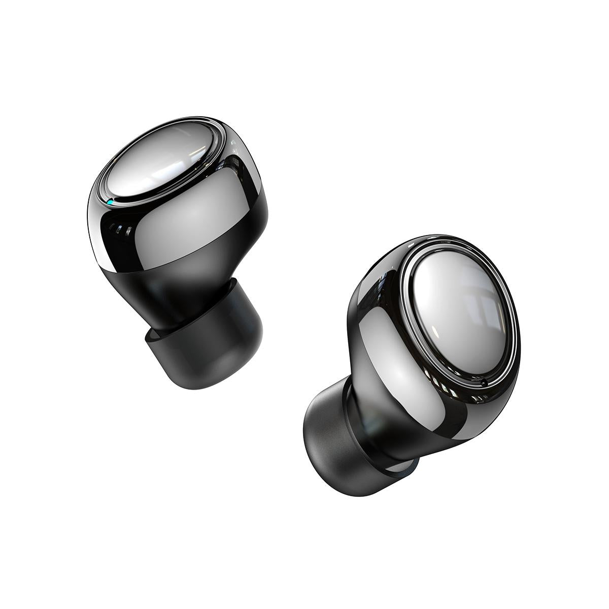 Jdots JR-DB1 Series True Wireless Bluetooth Earphones – Black, TWS In-Ear Earbuds with Mic for Music & Calls