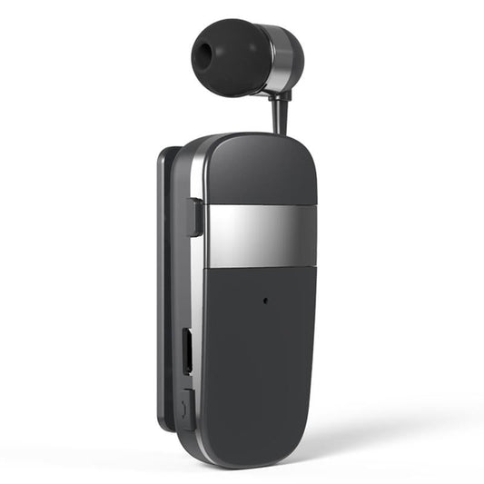 Wireless Bluetooth Earphone with Vibration Reminder – Hands-Free Calling Headset for Phone (Black)
