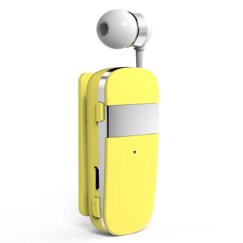 Wireless Bluetooth Earphone with Vibration Reminder – Hands-Free Calling Headset for Phone (Black)