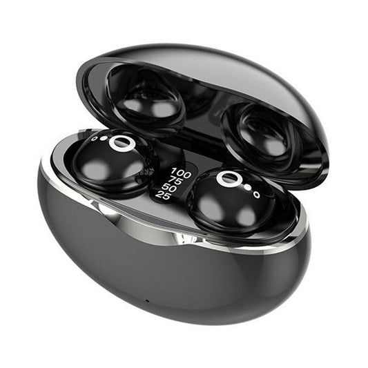 S800 Mini Wireless Sports Earphones with Bluetooth – Comfortable for Sleep, Black