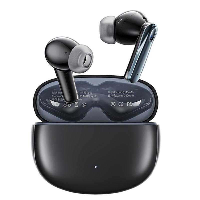Wireless Dual Noise-Cancelling Bluetooth Earphones – Crystal Clear Calls & HiFi Music – Ivory White
