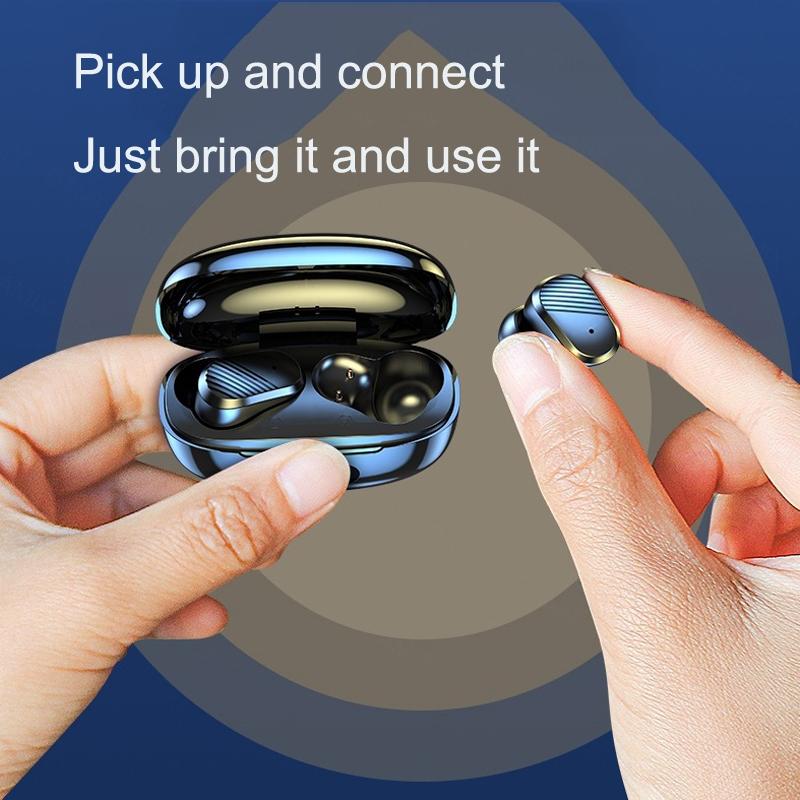 Wireless In-Ear Gaming Earphones with Digital Display – Black, Low Latency, Bluetooth