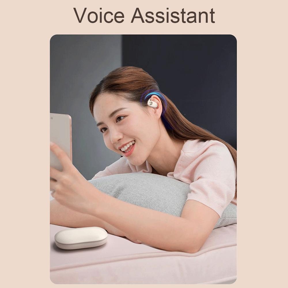 Wireless Bluetooth Earphones with Dual Mic Noise Reduction, LED Display Case, Touch Controls – Black