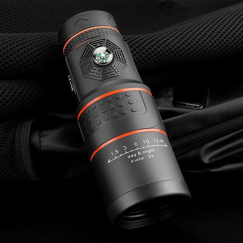 High-Definition Night Vision Monocular – Perfect for Concerts & Mobile Phone Cameras, Lightweight, Portable