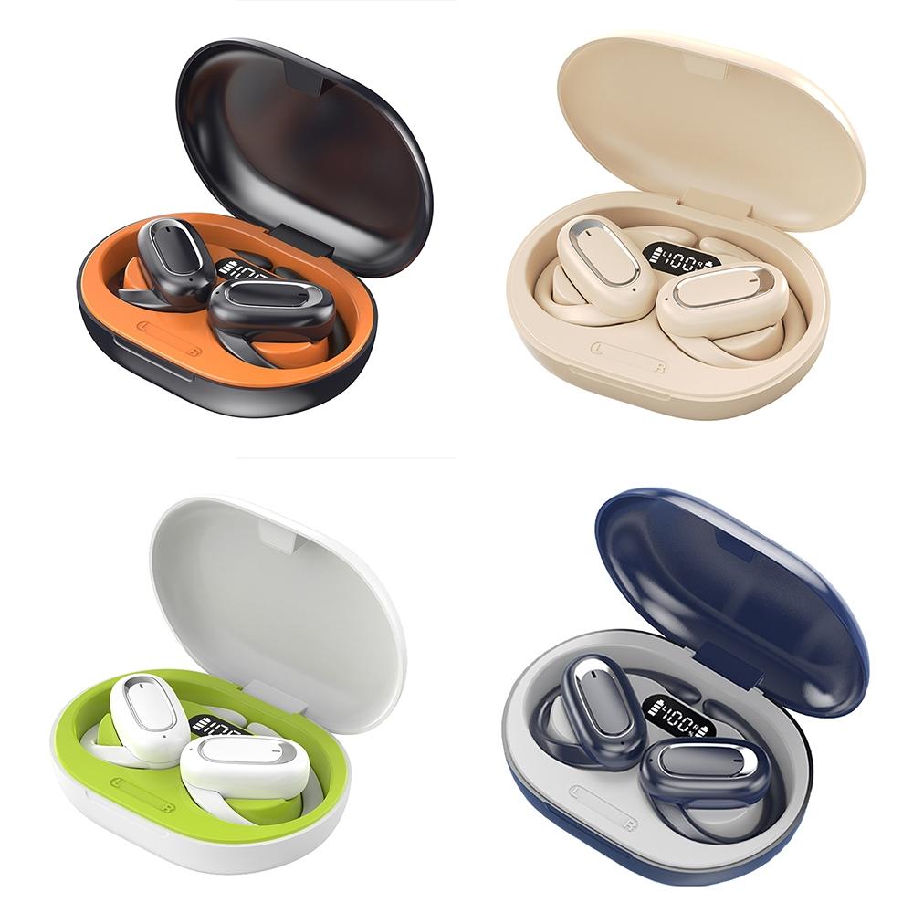 Adjustable Wireless Bluetooth Earphones with Noise Reduction – Comfortable Fit, Skin-Colour