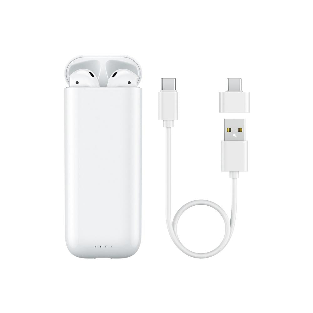 PD-BT600 Air Plus Wireless Bluetooth Earphone with Power Bank Case – TWS Earbuds with Charging Display