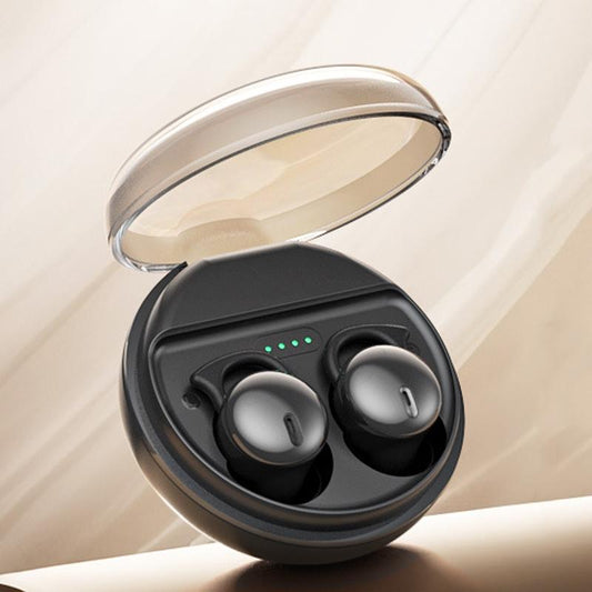 Comfortable Wireless Bluetooth Earphones – Noise-Canceling TWS In-Ear Headphones (Black)