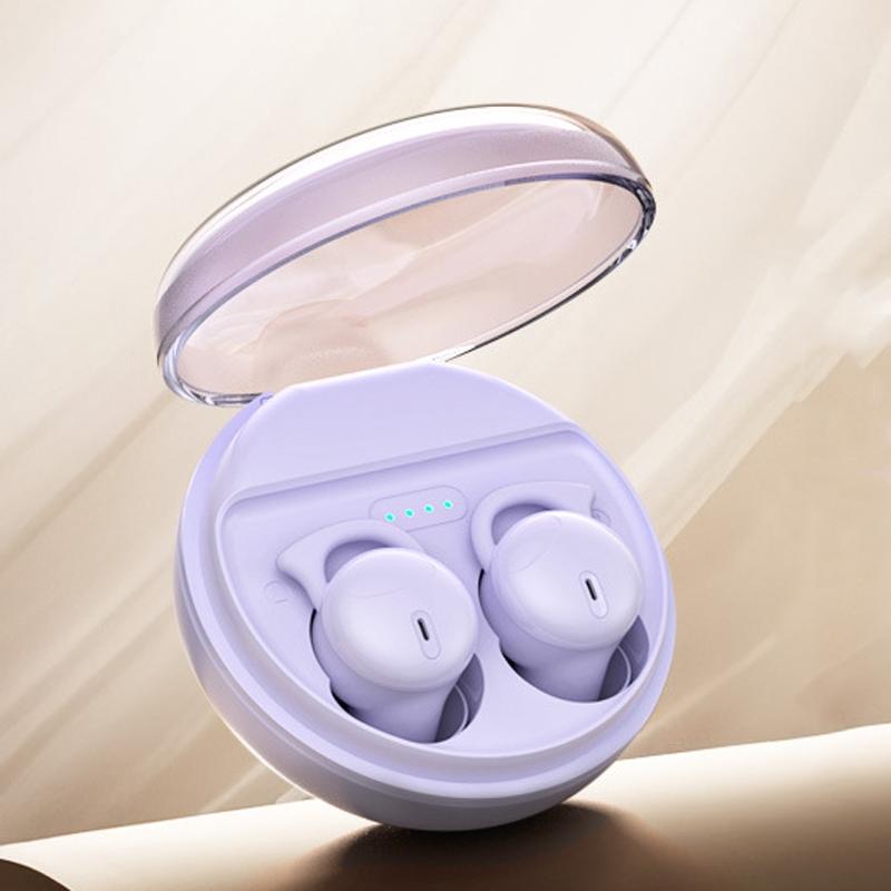 Comfortable Wireless Bluetooth Earphones – Noise-Canceling TWS In-Ear Headphones (Black)