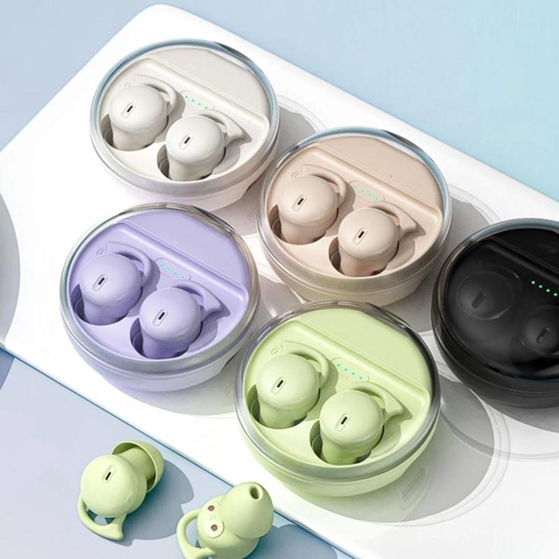 Comfortable Wireless Bluetooth Earphones – Noise-Canceling TWS In-Ear Headphones (Black)