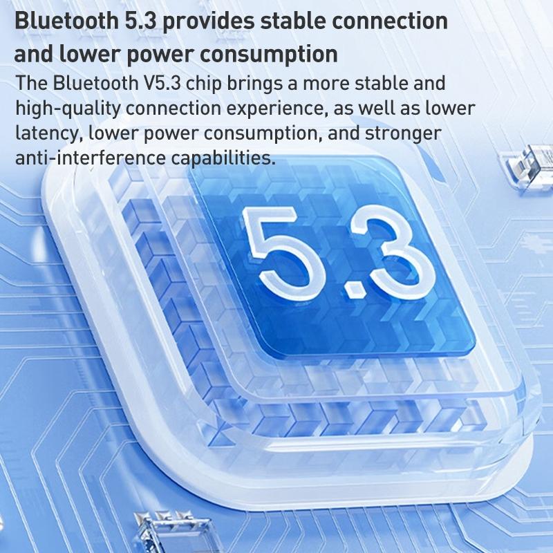 Amber True Wireless Bluetooth Earphones – ZGA GS11, Noise Cancelling, Stereo Sound, Black