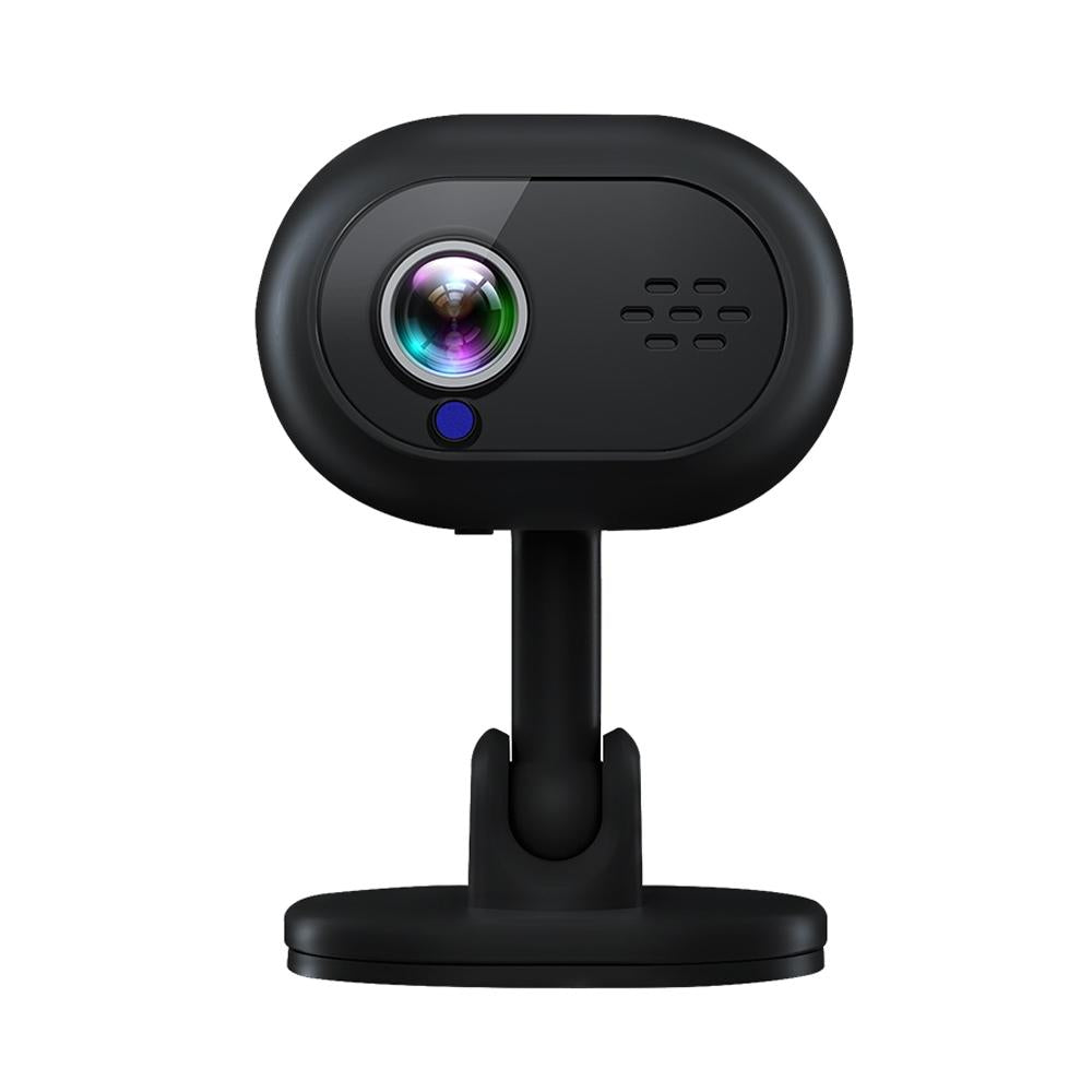 Wireless Mini WiFi Camera – Night Vision, HD Video, Motion Detection, Portable Security Cam – Black
