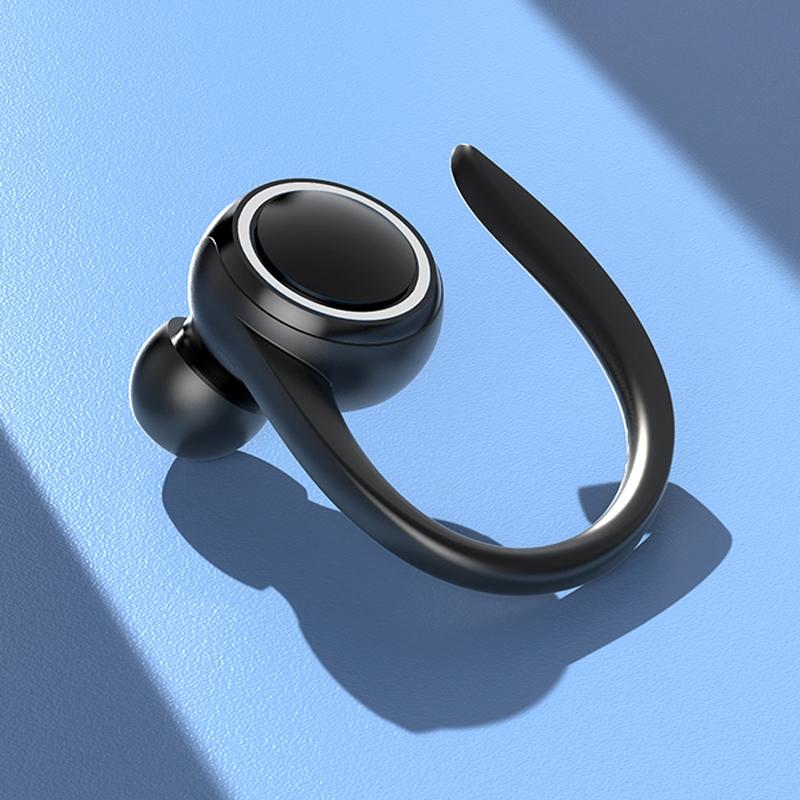 Wireless Sports Earphones with Hanging Neckband & True Sound –