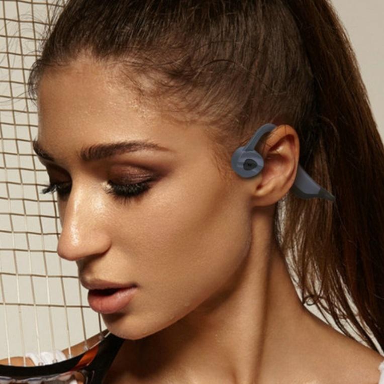 Waterproof K7 Bone Conduction Bluetooth Earphones – 16GB RAM, Deep Bass, Black
