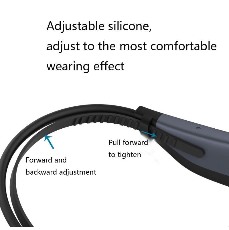 Waterproof K7 Bone Conduction Bluetooth Earphones – 16GB RAM, Deep Bass, Black