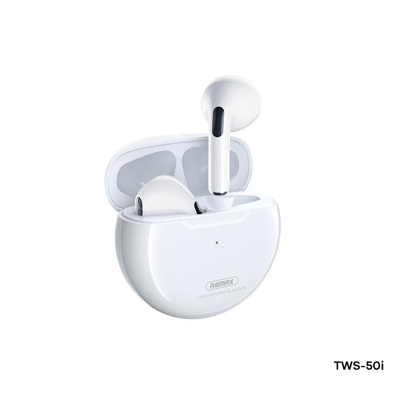 True Wireless Stereo (TWS) Bluetooth 5.0 Earphones – In-Ear Headphones, White