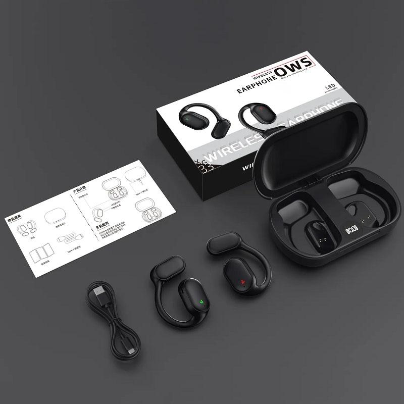 Wireless Earphones with LED Display & Noise Reduction – Bluetooth 5.0, Clear Sound, Long Battery Life
