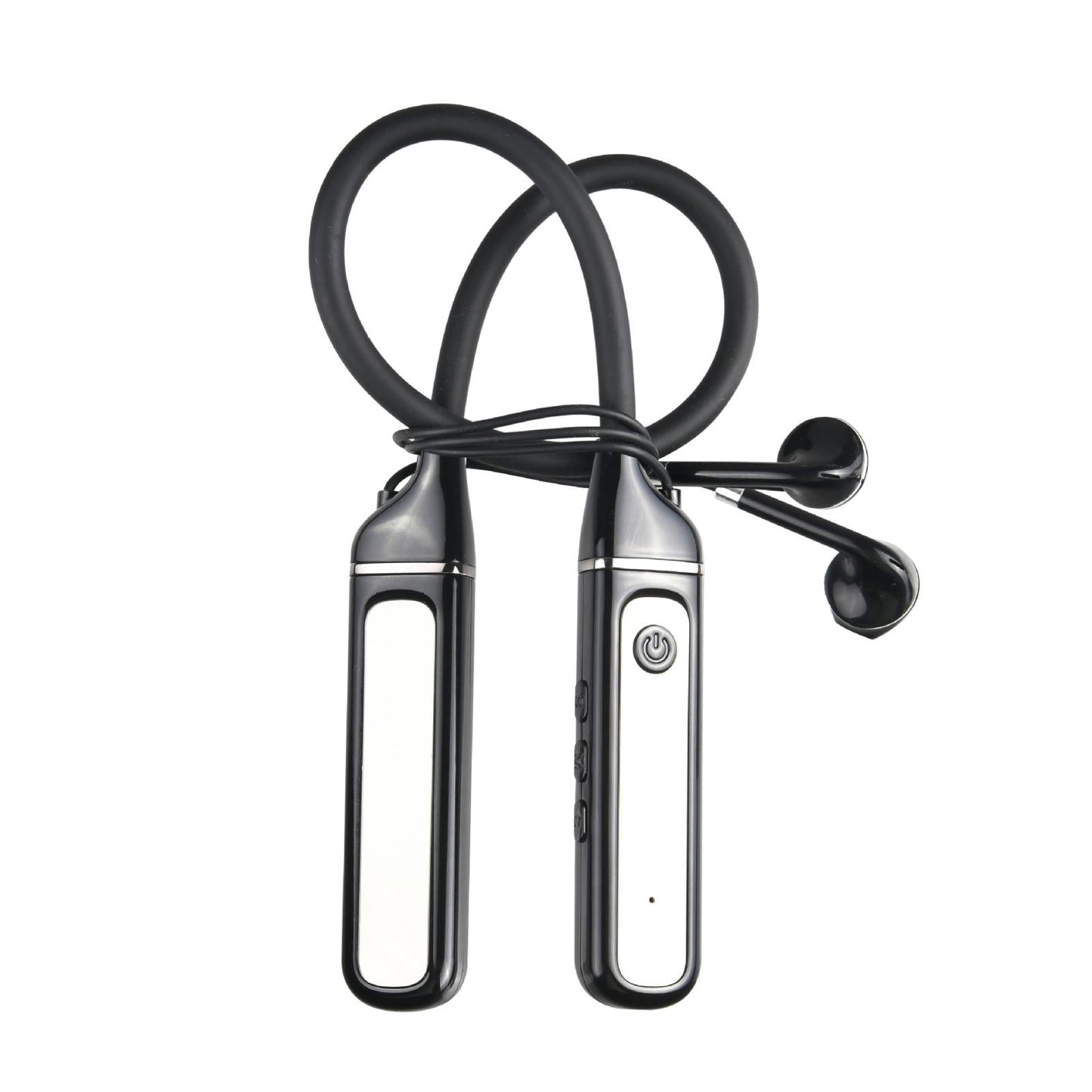 Wireless Sports Bluetooth 5.3 Earphones with Built-in Sound Card – Black