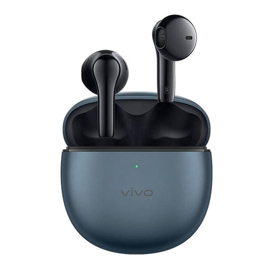 Waterproof TWS Air Pro Bluetooth Earphones – Active Noise Reduction, True Wireless, Blue