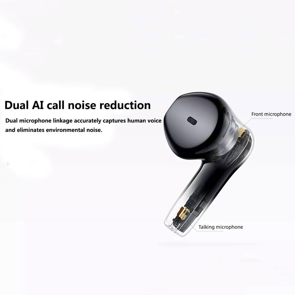 Waterproof TWS Air Pro Bluetooth Earphones – Active Noise Reduction, True Wireless, Blue
