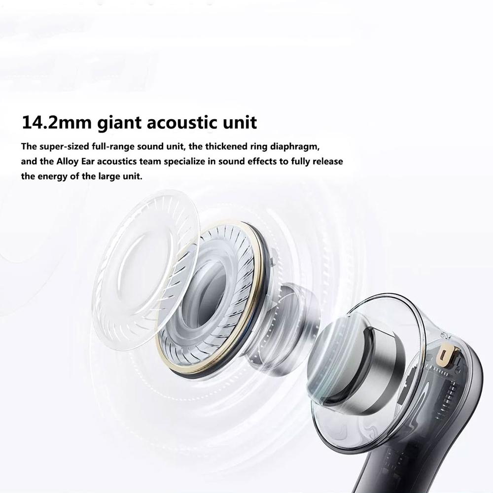Waterproof TWS Air Pro Bluetooth Earphones – Active Noise Reduction, True Wireless, Blue