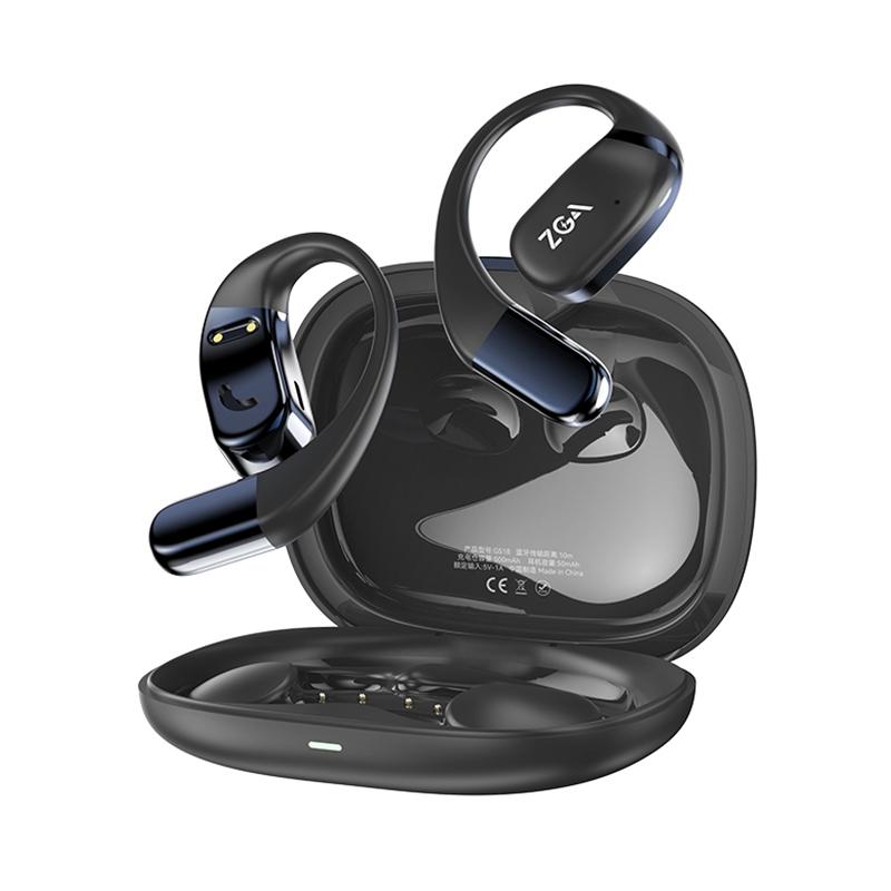 Wireless Bluetooth Earphones – Zga GS18 Blade AI, Black