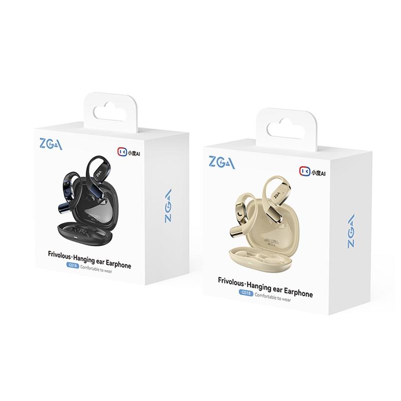 Wireless Bluetooth Earphones – Zga GS18 Blade AI, Black