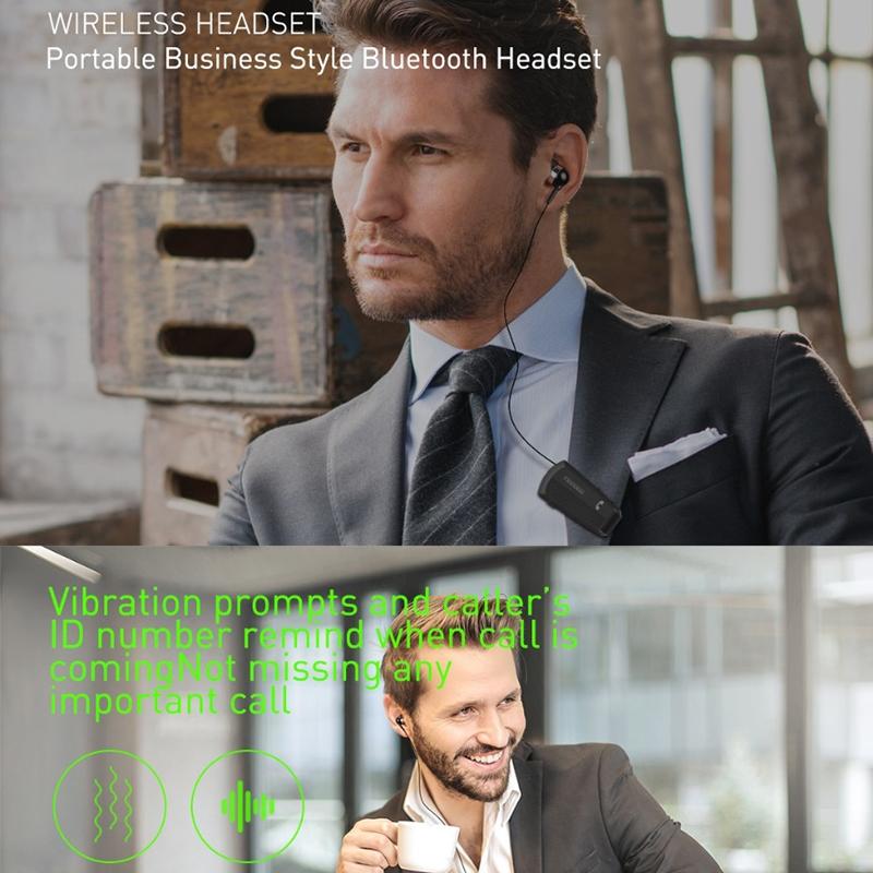 Wireless Noise-Cancelling Earbuds with CVC 6.0 – Bluetooth 5.0, Clear Calls, Deep Bass, Long Battery Life