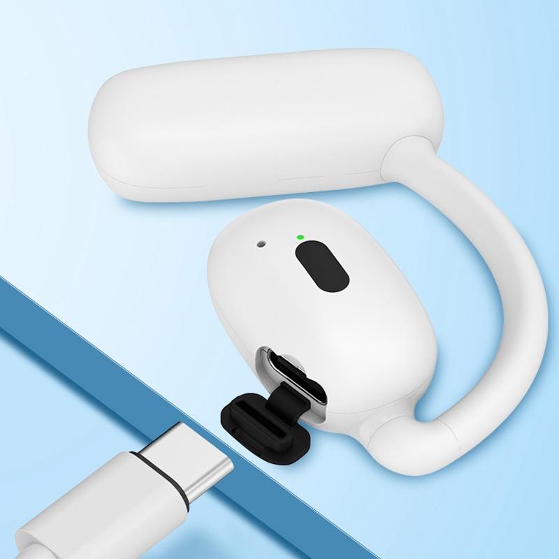 Wireless Hanging Earbuds with Bluetooth 5.4 – Secure Fit, Stereo Sound, Noise Isolation – Black