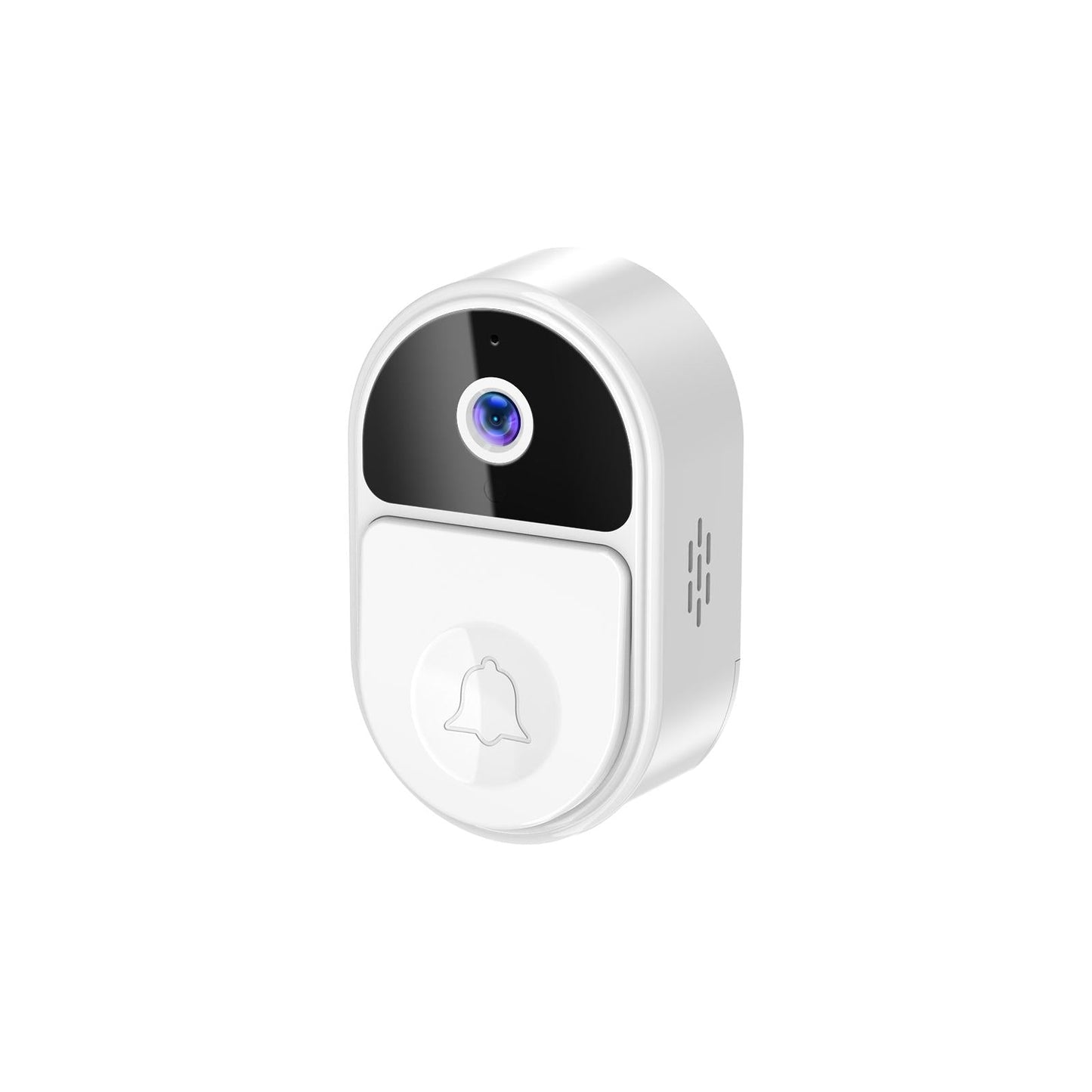 Smart Video Doorbell – Black | Ultra Wide-Angle Lens & Two-Way Voice Communication