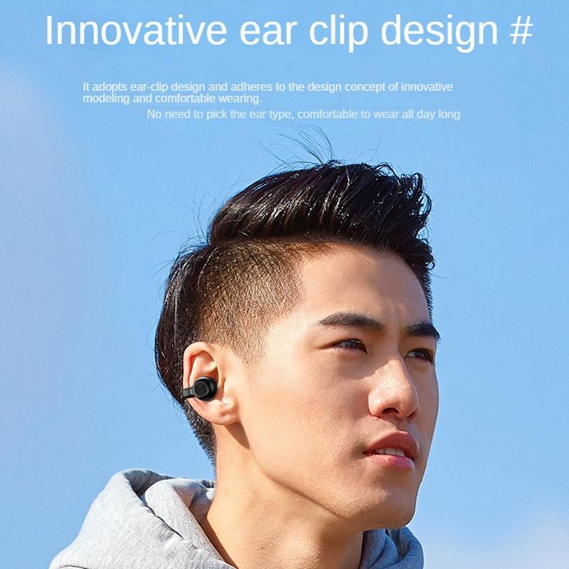 Z28 Wireless Single-Ear Bluetooth 5.3 Earphone – Compact, Clear Sound, Black Box Packaging