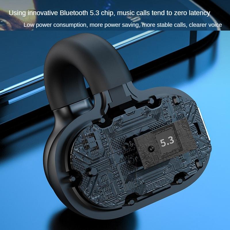 Z28 Wireless Single-Ear Bluetooth 5.3 Earphone – Compact, Clear Sound, Black Box Packaging