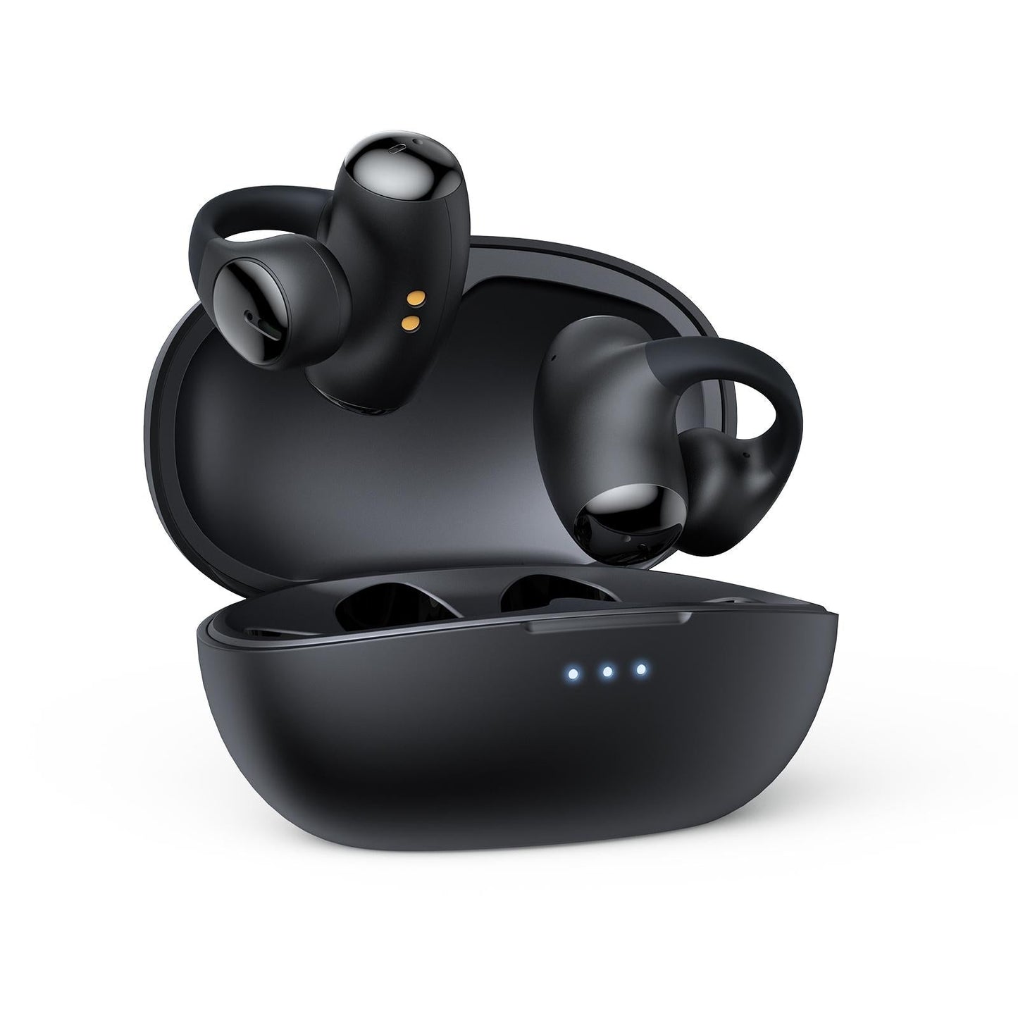 T306 Wireless Bluetooth Earphone – Ear-Mounted Single-Ear Headset with Mic (Black)